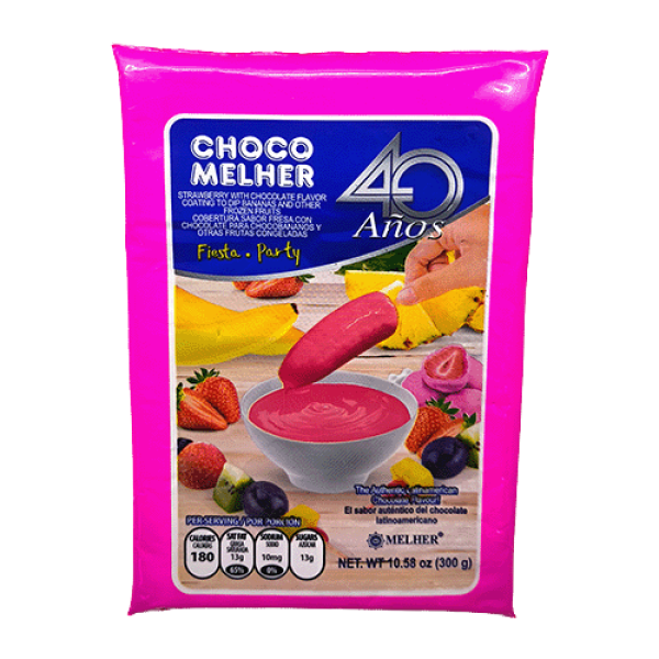 COBERTURA MELHER FRESA 300G